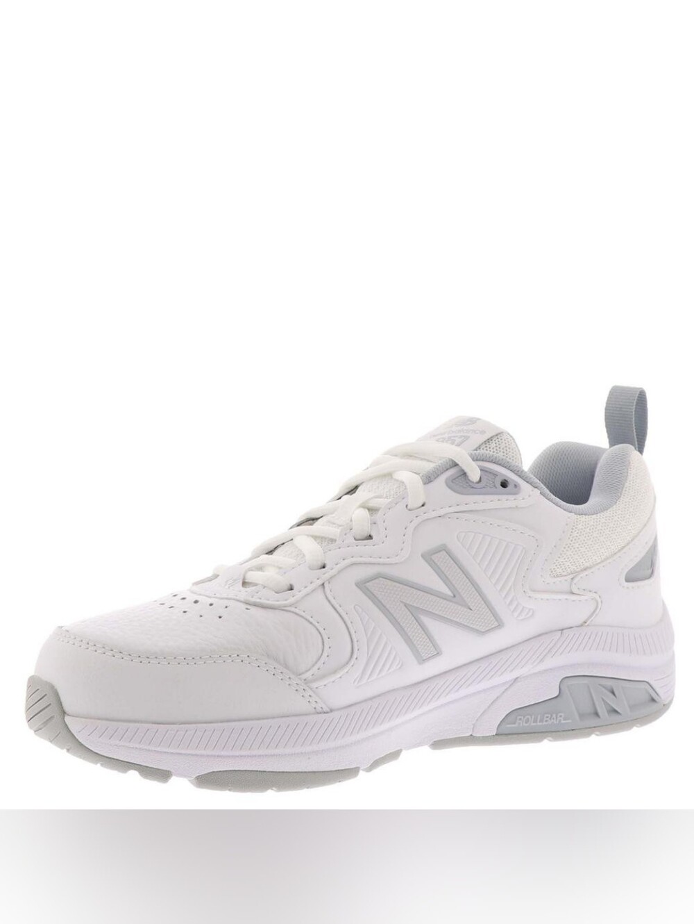 New Balance Size 10 Women's Training Sneaker White And Grey